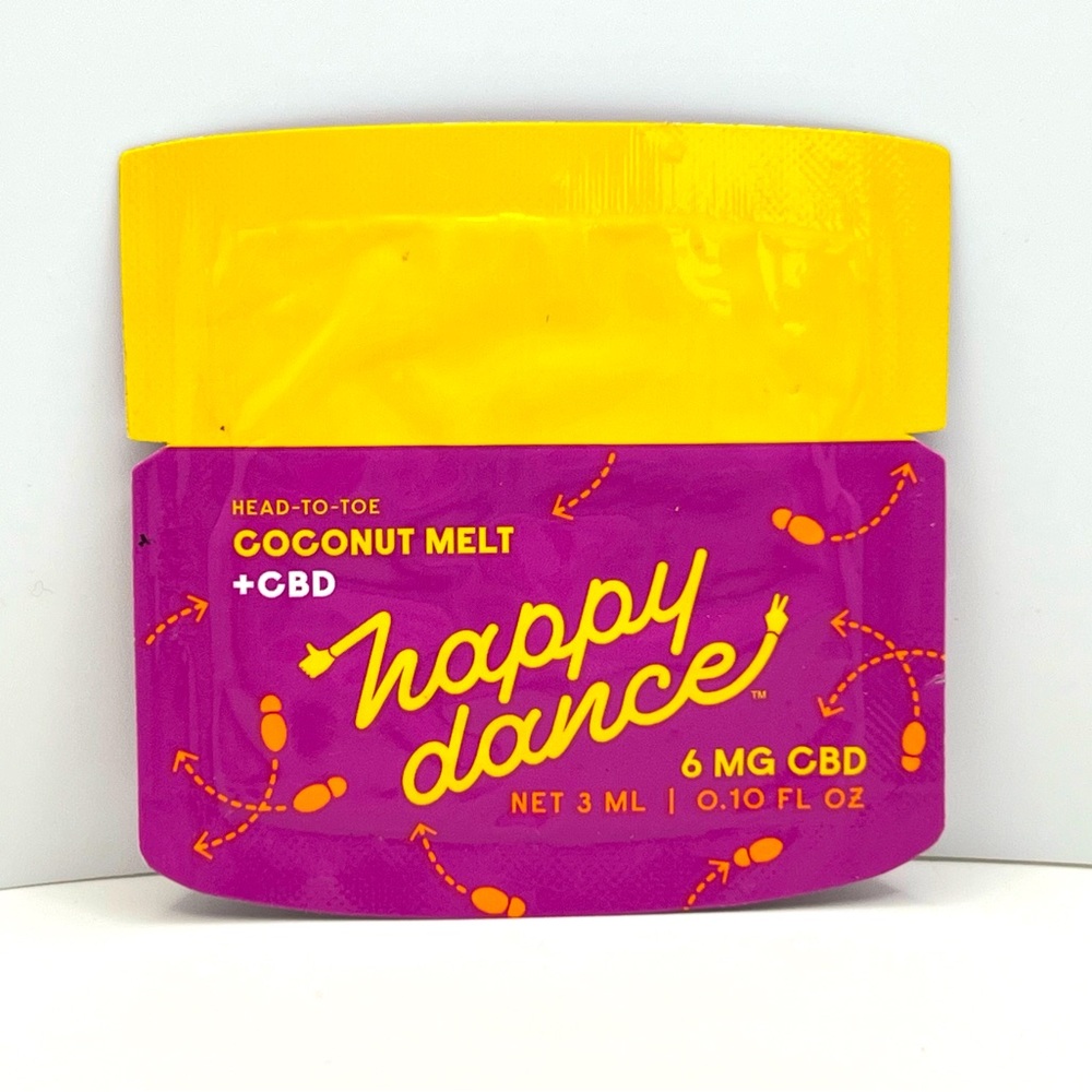 Free 🌺 Happy Dance ~ CBD Coconut Melt ~ Head-To-Toe ~ NEW ~ Single Use Sample